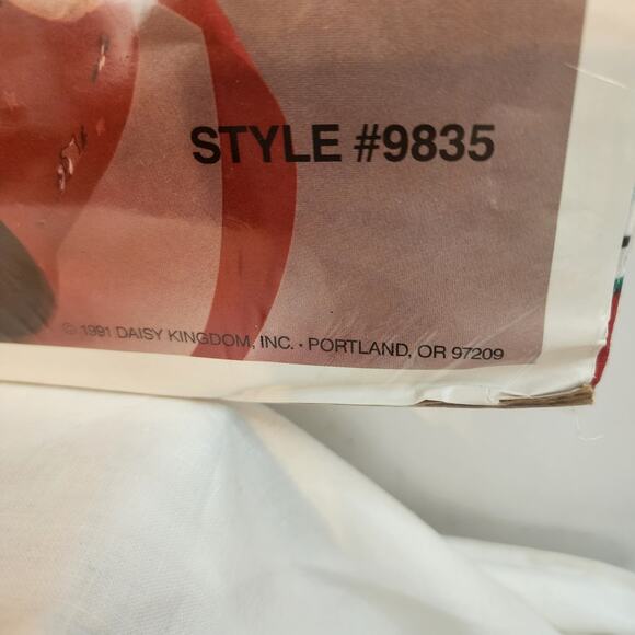 Daisy Kingdom Nina’s Christmas Bunny Fabric Panel Kit 1991 Style 9835 - Picture 5 of 7